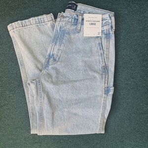 Abercrombie & Fitch Relaxed Fit Jeans - Light Blue Men’s